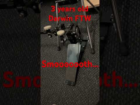 3 years later - ACD Darwin FTW pedal. #shorts #drum #doublepedal #darwin #FTW