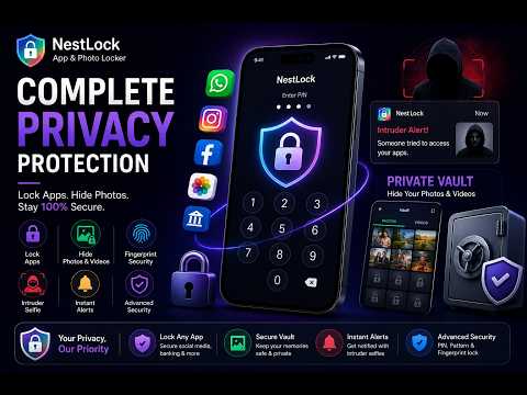 NestLock: App Lock Photo Vault video thumbnail