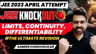 JEE 2023: Knockout | Limits, Continuity and Differentiability | Unacademy JEE | Sameer Chincholikar