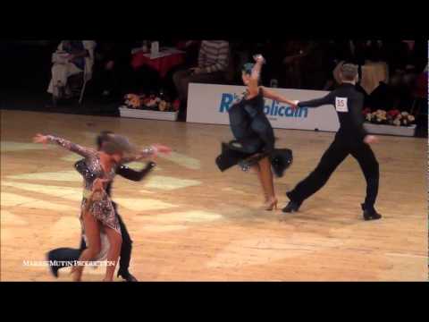 International Evry - Adult Latin - Semi Final Samba - George Sutu & Ludivine Brangbour