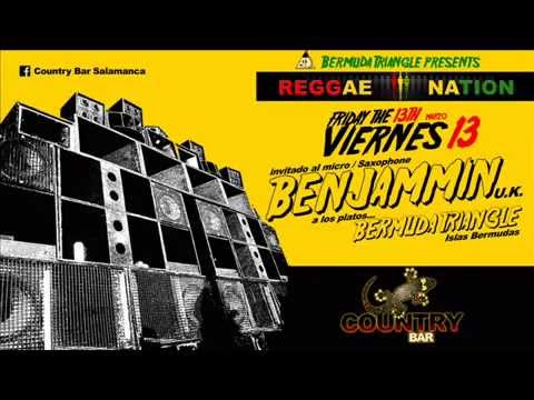 VIERNES 13 REGGAE PARTY con BENJAMMIN & BERMUDA TRIANGLE_Country Bar Salamanca
