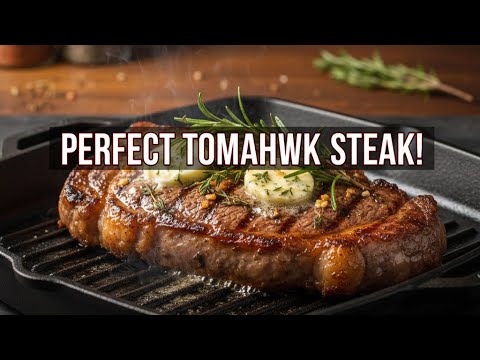 How To Perfectly Cook a Tomahawk Steak 🔥 | Juicy, Tender & Flavor-Packed!
