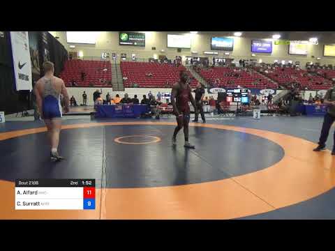 2018 Marine Corps US Open/UWW Junior Greco Roman 82 Con 4 - Ahmed (AJ) Alford (NMC-RTC) Vs. Cody S