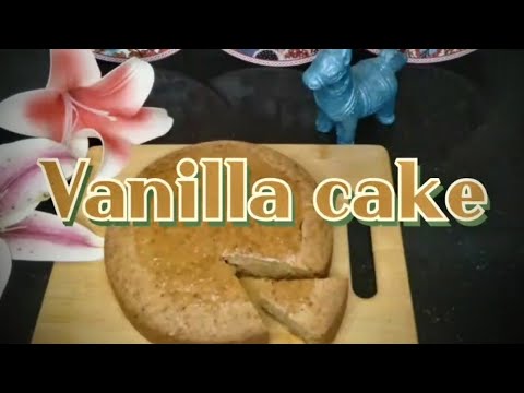 Vanilla Cake (with egg), Khalida's kuisine easy recipe