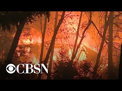 fires ablaze throughout California dozens dead