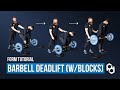 How to: Conventional Barbell Deadlift Tutorial | PhysiqueDevelopment.com