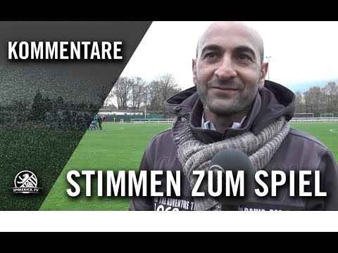 Die Stimmen zum Spiel | VSG Altglienicke - FSV Spandauer Kickers (3. Runde, Pokal)