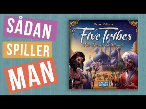 Sådan spiller du FIVE TRIBES