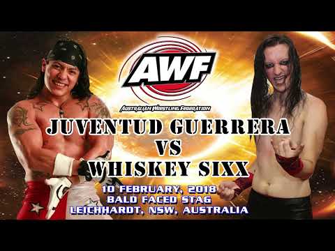 FULL MATCH AWF CLASSIC: JUVENTUD GUERRERA Vs WHISKEY SIXX - Australian Wrestling Federation