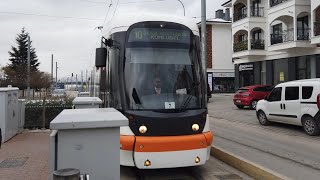 Eskişehir'de Tramvayla Şehir Hastanesi - Kumlubel Arasında Seyahat