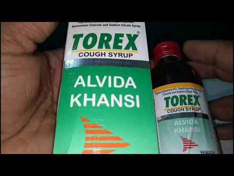Torex Cough Syrup &Uses, Price, Composition