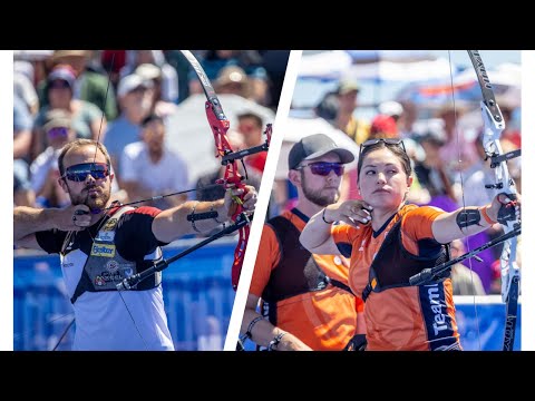 Germany v Netherlands – recurve mixed team gold | Munich 2022 European Championships