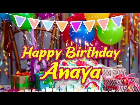 Anaya Birthday Song – Happy Birthday Anaya 🎉 Birthday Songs With Name