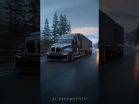 Thumbnail for New BMW V8 Superliner Semi-Trailer Truck Dominates the Highway! #BMW #V8 #semitrailer #luxury #4k by Automobile, BMW, Truck