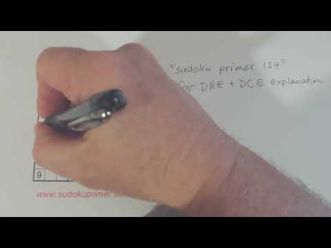 Sudoku Primer 137 - subscriber request (double row/col elimination)