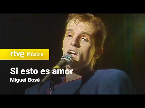 Miguel Bosé - "Si esto es amor" (Aplauso, 1980)