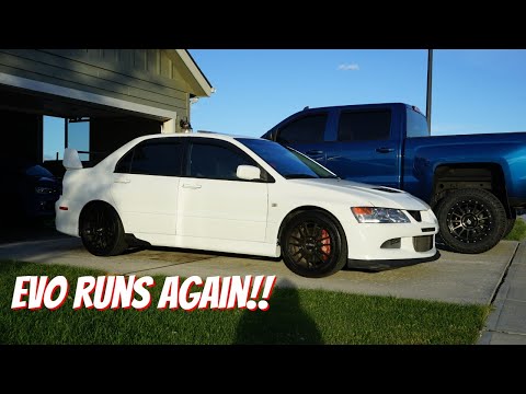 White EVO 8 First Start!!