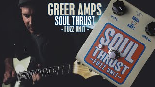 Video thumbnail for Demos in the Dark // Greer Amps Soul Thrust Fuzz Unit // Pedal Demo by Demos In The Dark