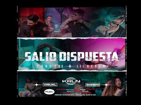 Tony F93 X Lil Geremi - Salió Dispuesta