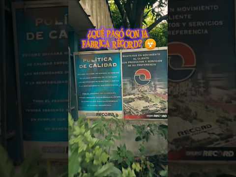 La historia de la fábrica Récord y la contaminación en El Salvador #ElSalvador #BateriasRecord #Vlog