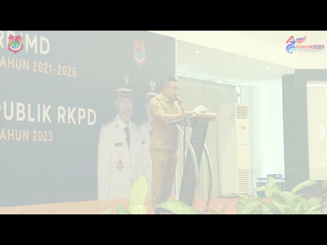 Bupati Banggai Buka Sosialisasi RPJMD 2021-2026 dan Konsultasi Publik RKPD 2023