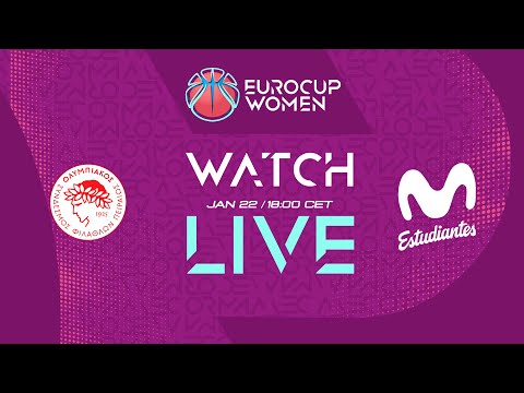 Round of 16 | OSFP v Movistar Estudiantes | Full Basketball Game | EuroCup Women 2025-26