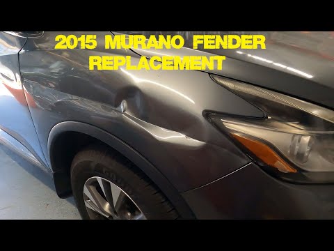 2015 Nissan Murano Front fender replacement