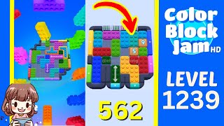 Soluzione del Livello 1239 di Color Block Jam