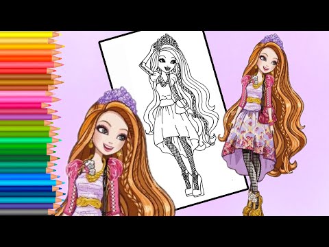 Ever After High coloring page | HOLLY O’ HAIR | coloring pages | संतोषजनक रंग