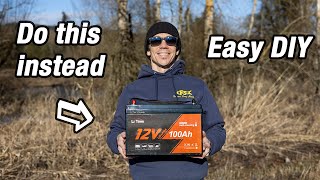 Power Station vs DIY Solar Setup Full Time Van Life- Simple DIY with LiTime