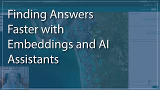 New from Esri UC - Finding Answers Faster with Embeddings, Metadata & AI in ArcGIS