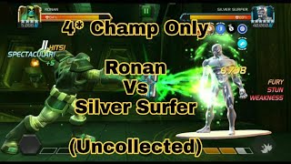 4* Ronan Vs Silver Surfer - The Trial Of Reed Richards || Uncollected (MCOC)