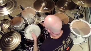 BIG WRECK &quot;TOMORROW DOWN&quot; DRUM COVER BY JUSTIN PACY