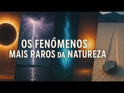 OS FENÔMENOS MAIS RAROS DA NATUREZA #canalquersaber