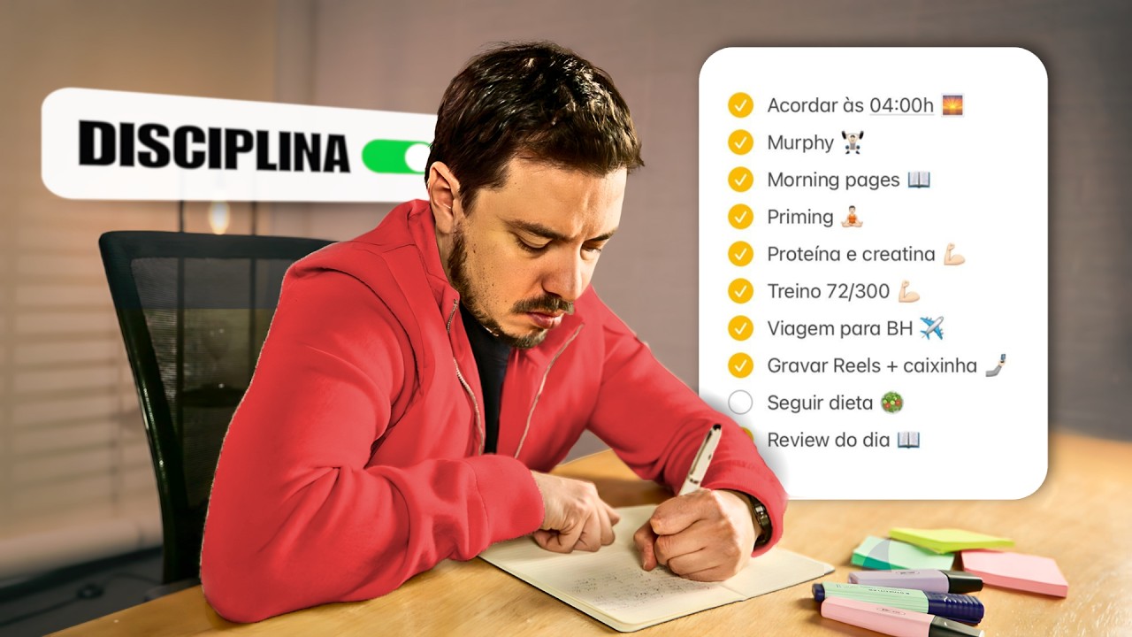 Como desenvolver autodisciplina e parar de procrastinar