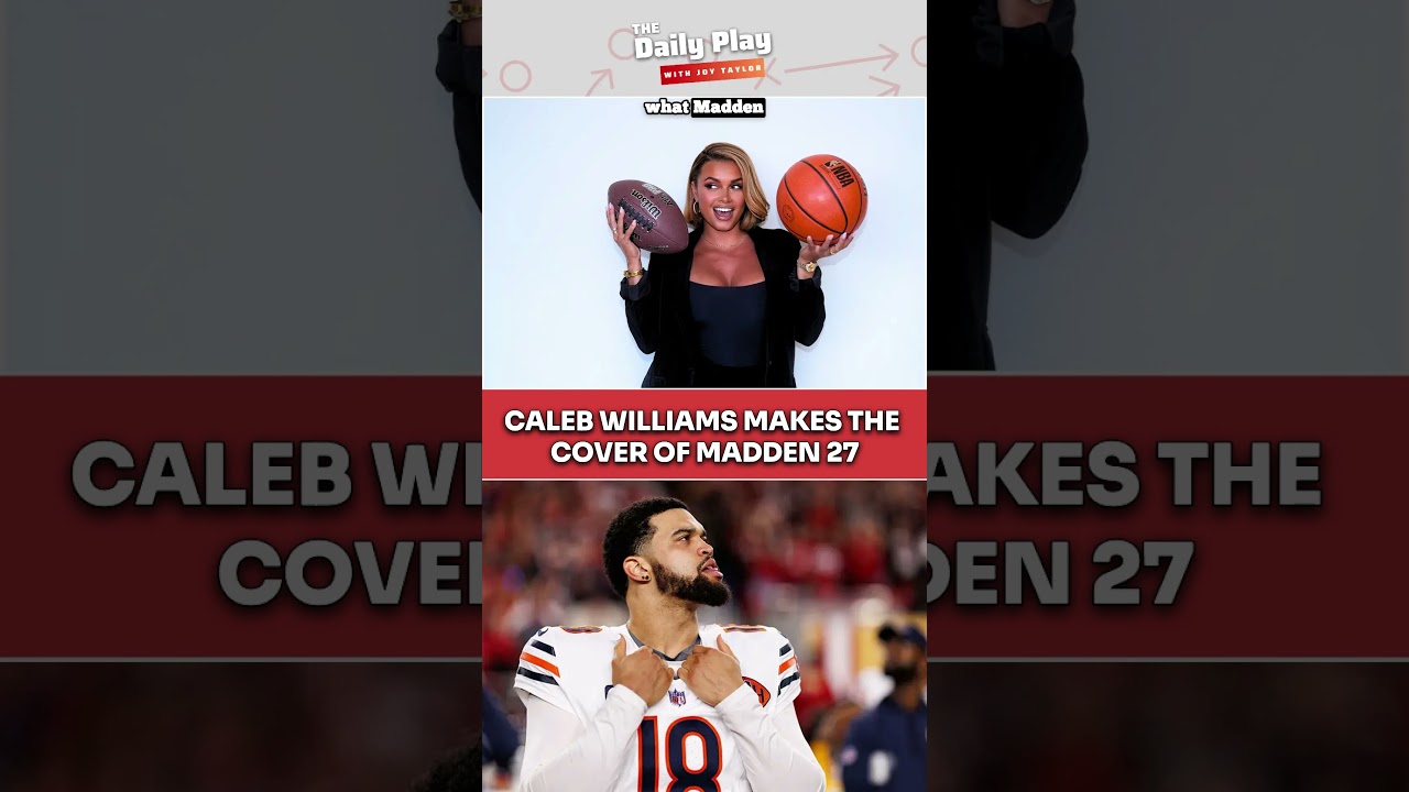 Bears QB Caleb Williams Breaks Curse & Makes Cover of Madden 27