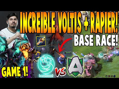 BEASTCOAST vs ALLIANCE [GAME 1] BO2 - BASE RACE! "Voltis Con MEGACREEPS" - ESL ONE FALL 2021 DOTA 2