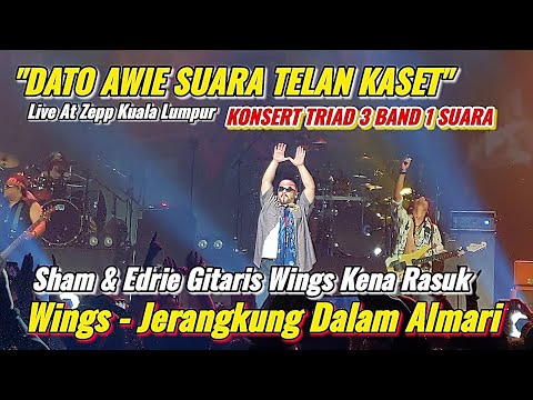 Konsert TRIAD : Jerangkung Dalam Almari | 𝐀𝐖𝐈𝐄 𝐖𝐈𝐍𝐆𝐒 | 𝑳𝒊𝒗𝒆 𝑲𝒐𝒏𝒔𝒆𝒓𝒕 𝑻𝑹𝑰𝑨𝑫 𝑨𝒕 𝒁𝒆𝒑𝒑 𝑲𝒖𝒂𝒍𝒂 𝑳𝒖𝒎𝒑𝒖𝒓