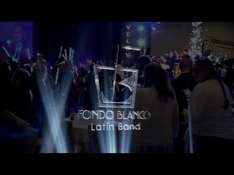 Top 40 and Latin Band from Miami Florida. Fondo Blanco Latin Band. 2021
