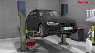 Použití ocelové kotvy FH II