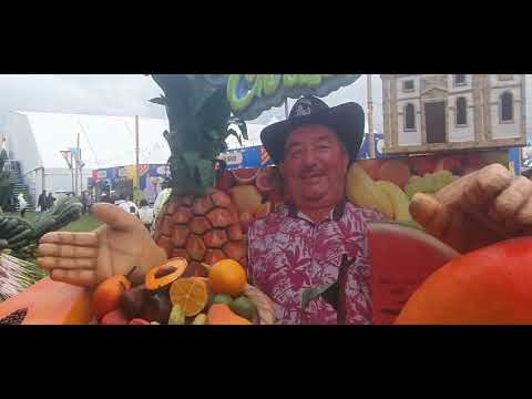 Anolaima deslumbra en #CundinamarcaFest con arte en frutas y tradición local