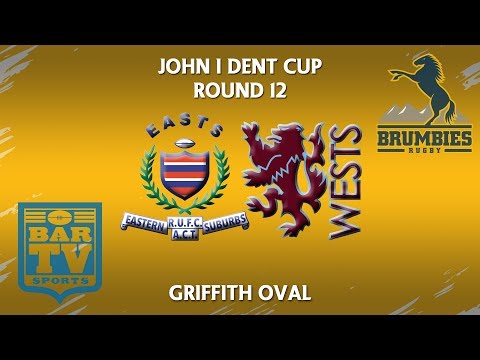 2018 John I Dent Cup Round 12 1st Grade - Easts v Wests