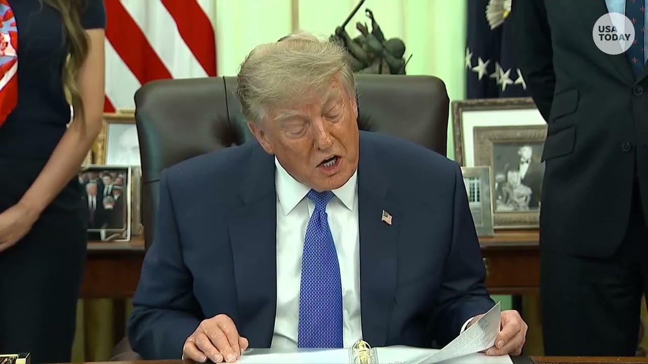 Donald Trump signs executive order calling for fewer childhood vaccines