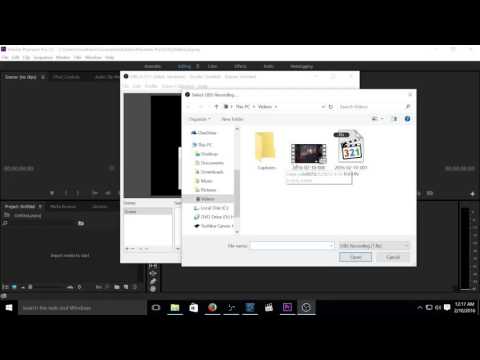 Import FLV files into Adobe Premiere (How To)