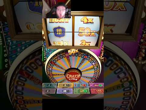 Crazy Time Big Win online casino Reaction When Got 10 With 50X | Part : 06
