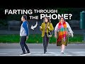 Farting Through The PHONE Funny Fart Prank In NYC
