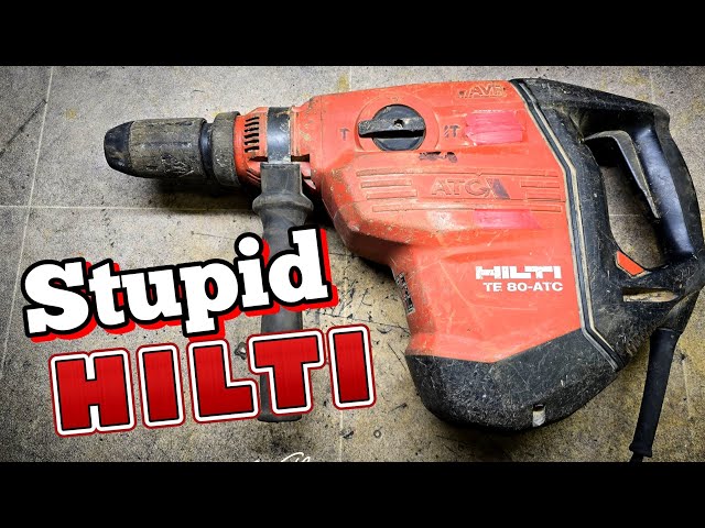 Wish I never started this one. Fixing a HILTI TE80ATC Hammer with no hammer. SDDEFAULT Thumbnail