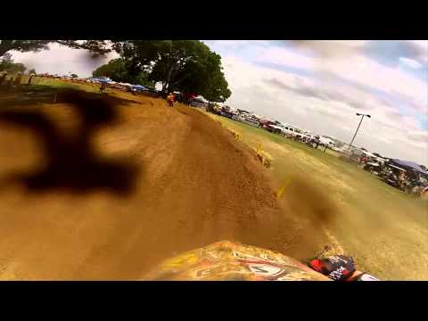 GoPro HD: Josh Grant 1st Moto Lap Freestone 2012 Lucas Oil Pro Motocross Championship