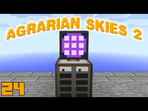 Minecraft Mods Agrarian Skies 2 - APPLIED ENGINGEERING !!! [E24] (Modded Skyblock)