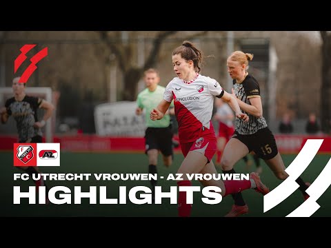 FC Utrecht Vrouwen thuis onderuit tegen AZ 📺 | HIGHLIGHTS